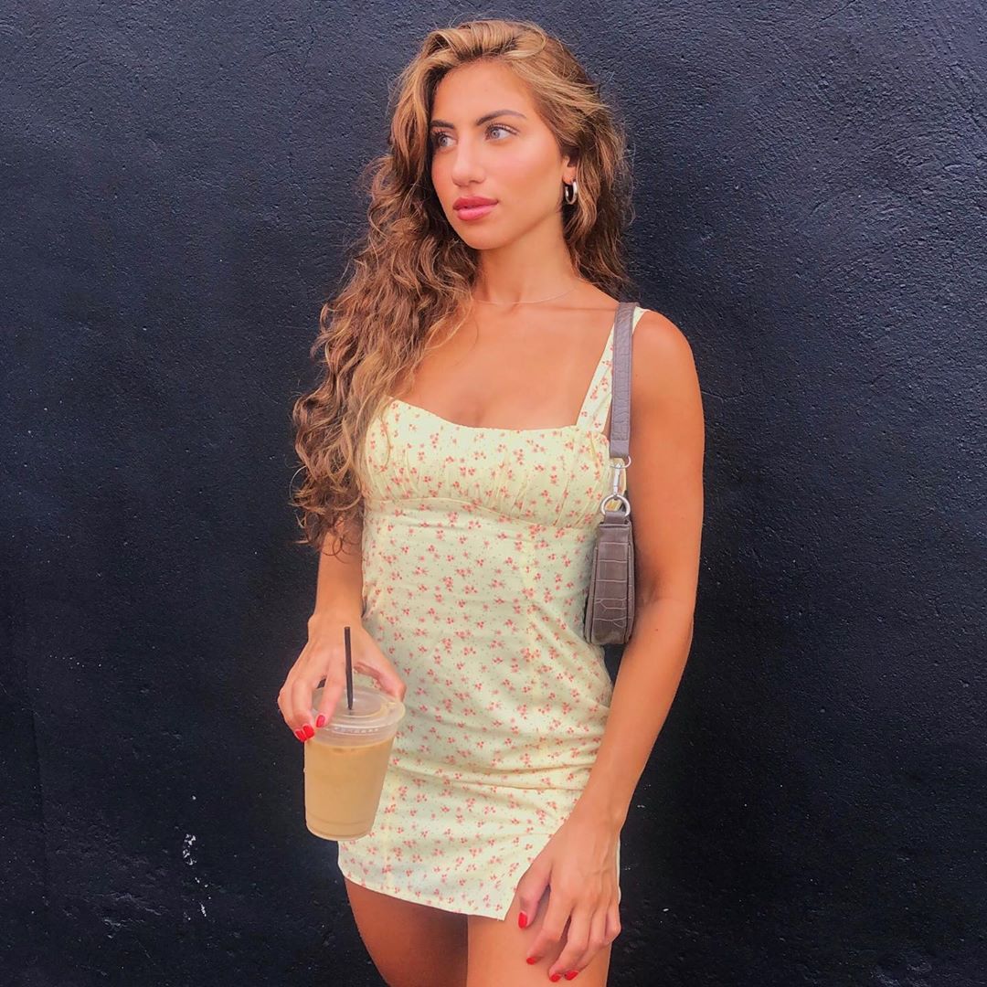 FREYA MINI DRESS by @maneldeeb